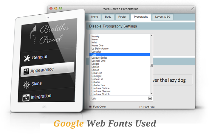 google-web-fonts